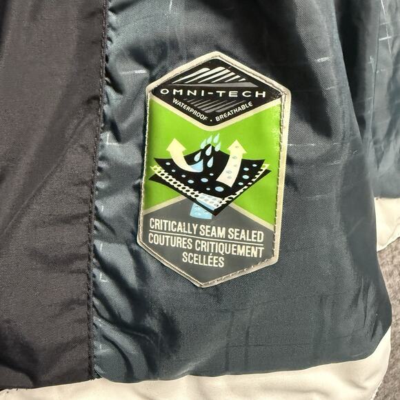 Columbia Interchange Bugaboo OmniTech Jacket Womens Small Black Hood Windbreaker - Picture 6 of 12
